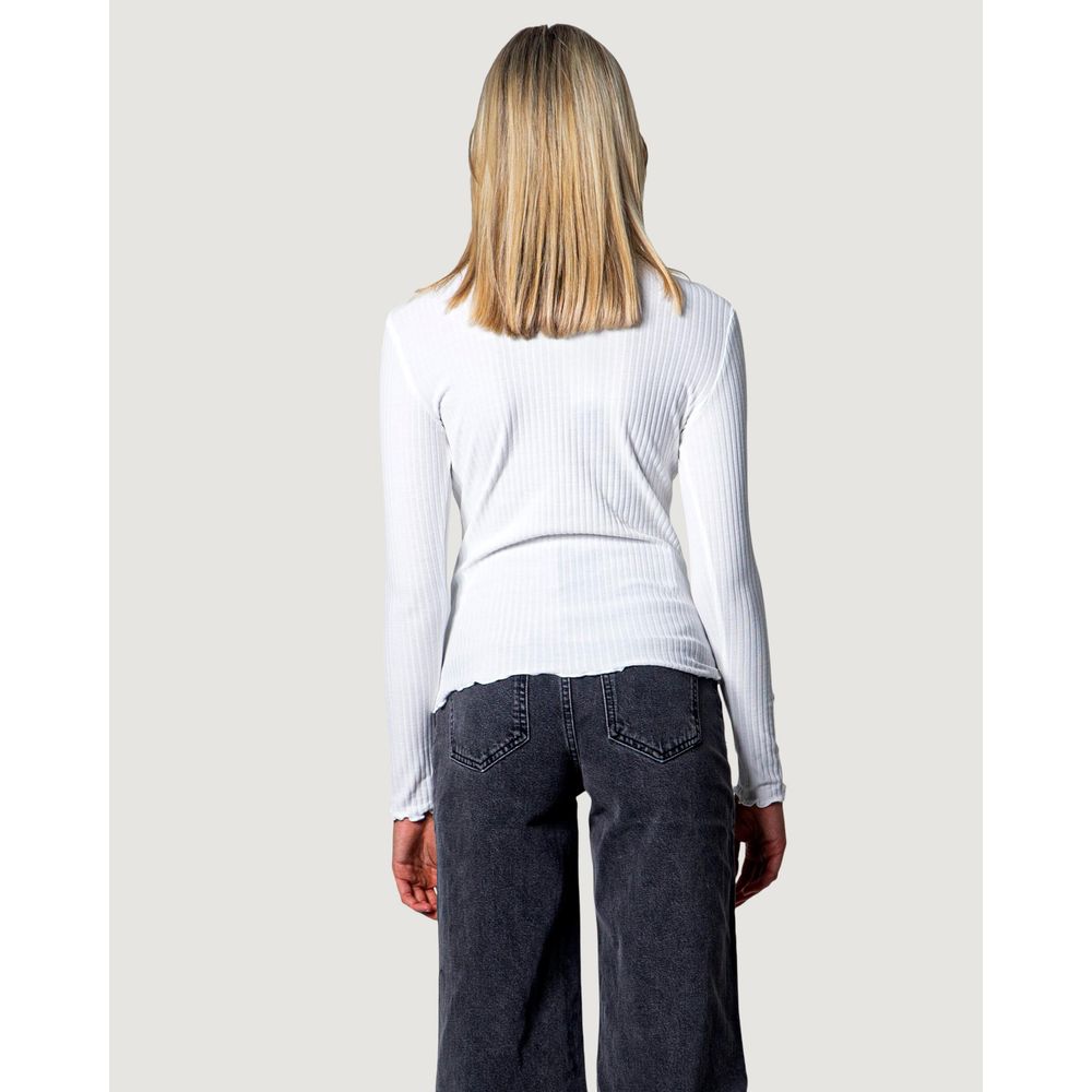 Only White Turtleneck for Women side view