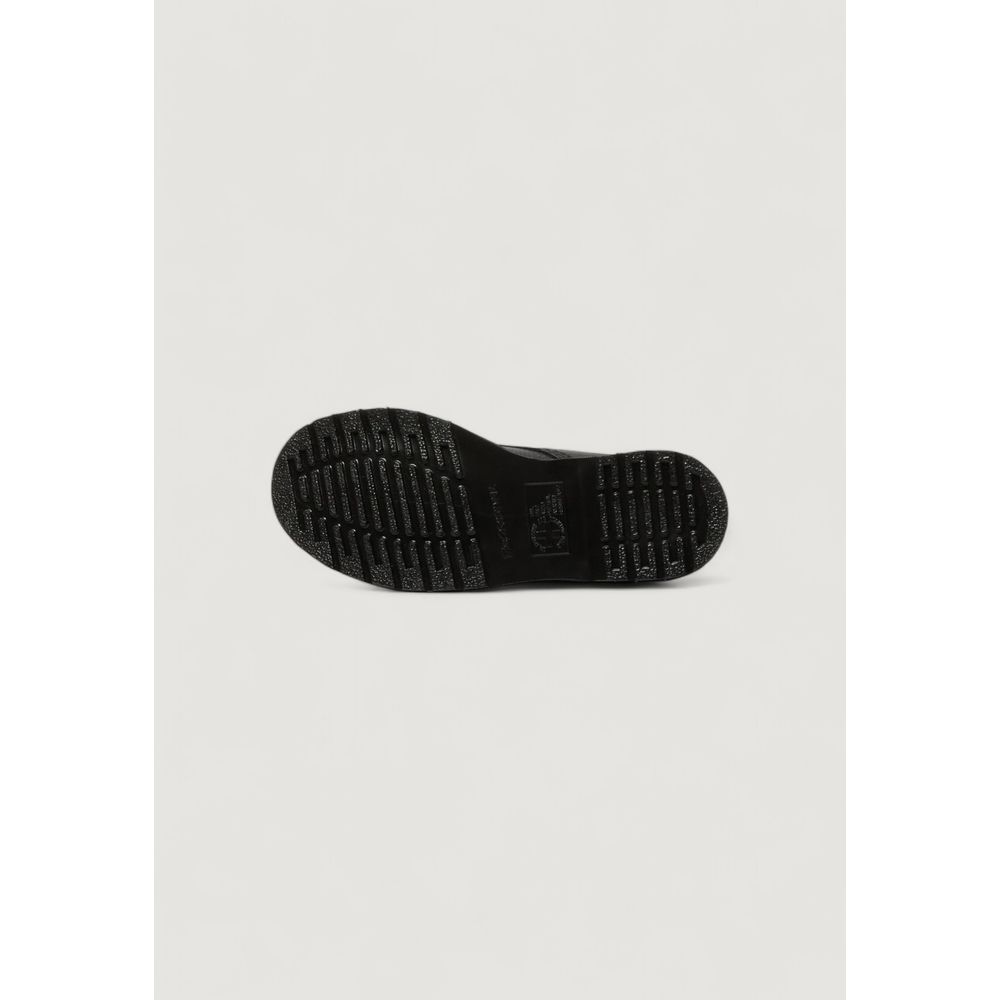 Bottes lacées en cuir noir Dr. Martens