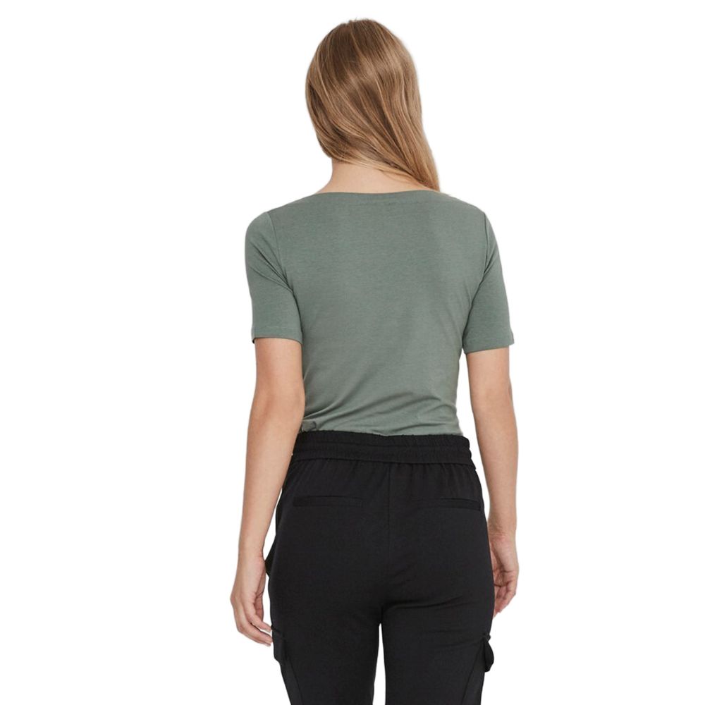 T-shirt bicolore en viscose Vero Moda