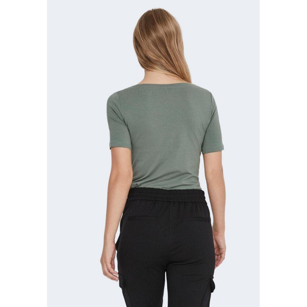 T-shirt bicolore en viscose Vero Moda