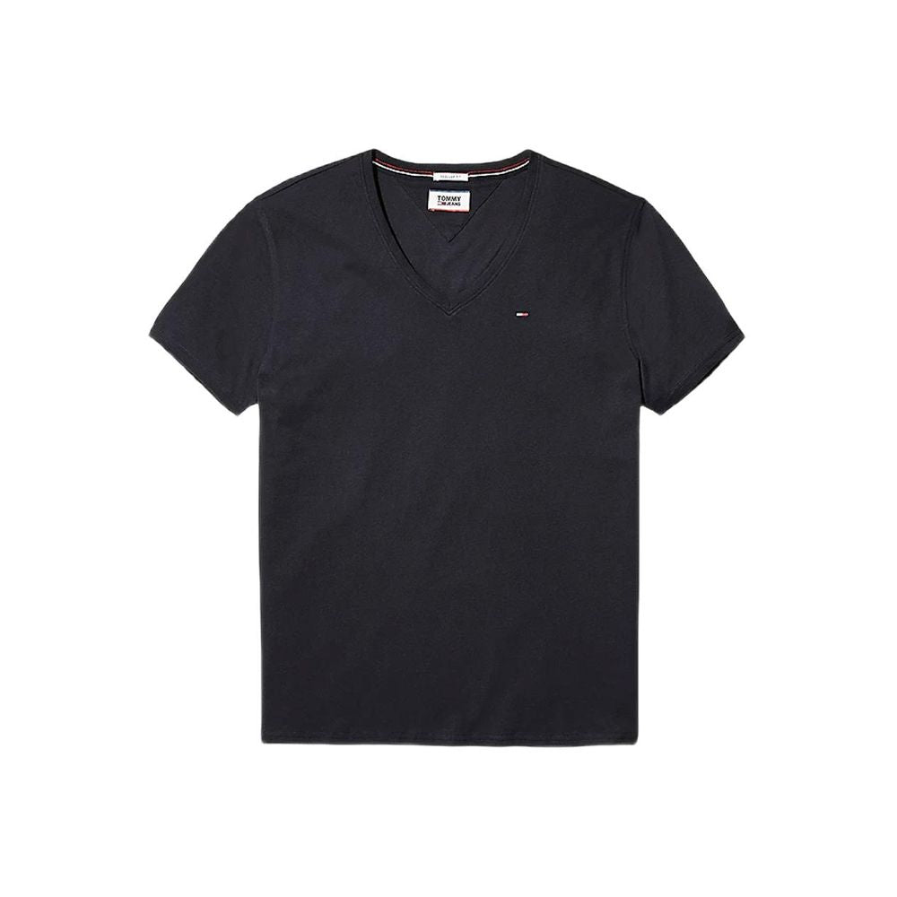 T-shirt Tommy Hilfiger Jeans en coton noir