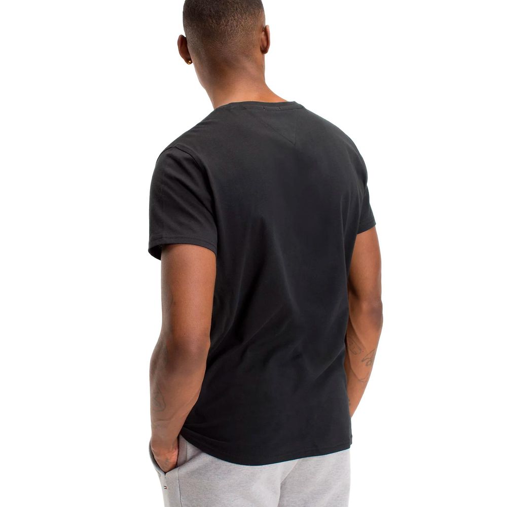 T-shirt Tommy Hilfiger Jeans en coton noir