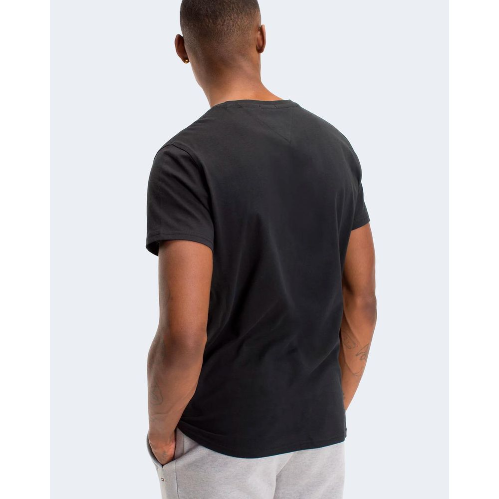 T-shirt Tommy Hilfiger Jeans en coton noir