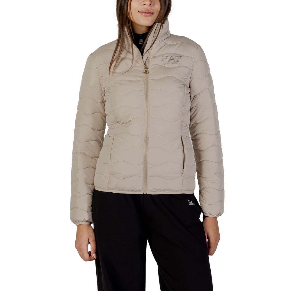 EA7 Emporio Armani Beige Bomber for Women