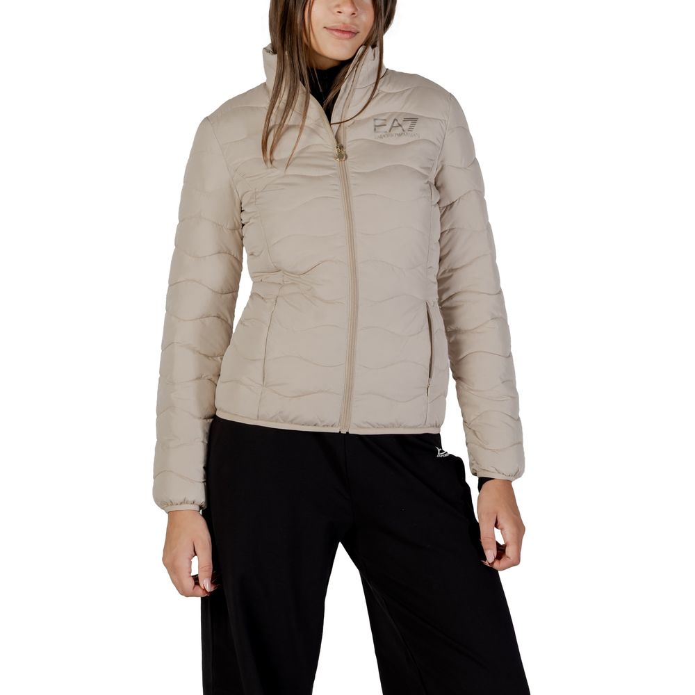 EA7 Emporio Armani Beige Bomber for Women detail view