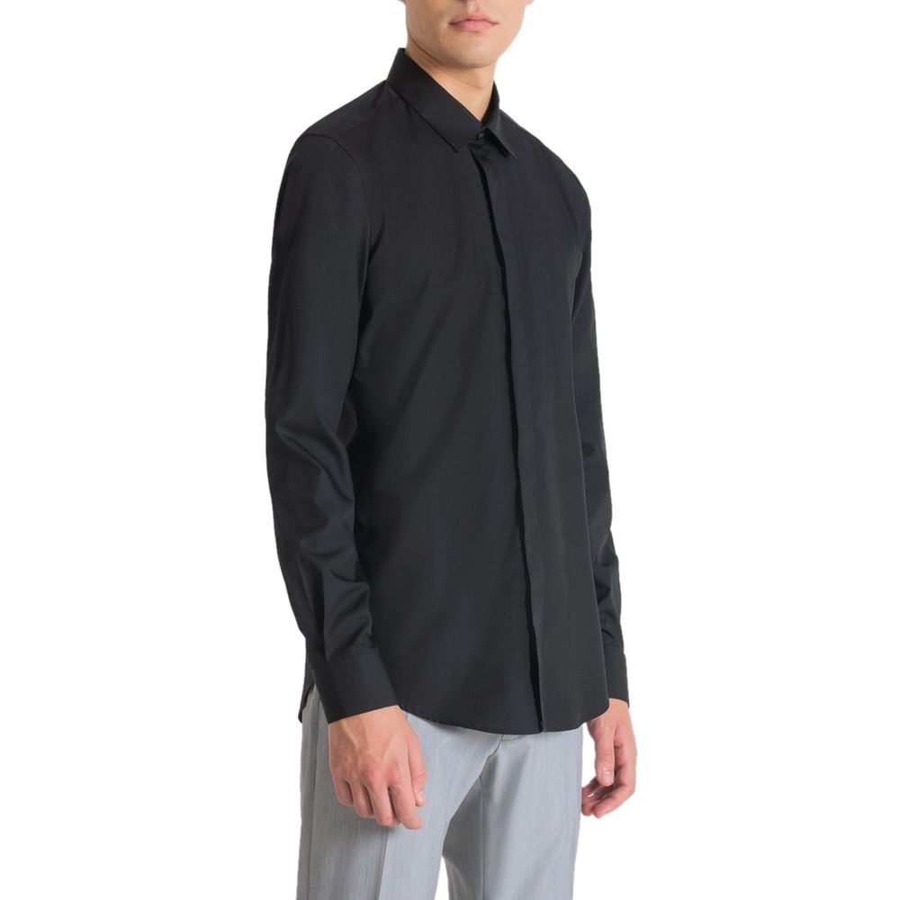 Antony Morato Black Dress Shirt for Men