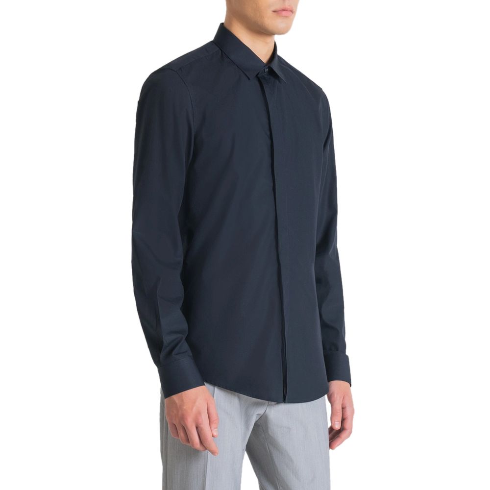 Antony Morato Blue Dress Shirt for Men