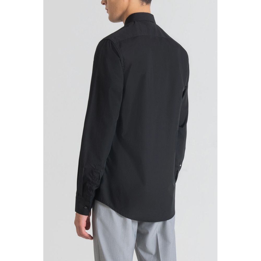 Antony Morato Black Dress Shirt for Men side view