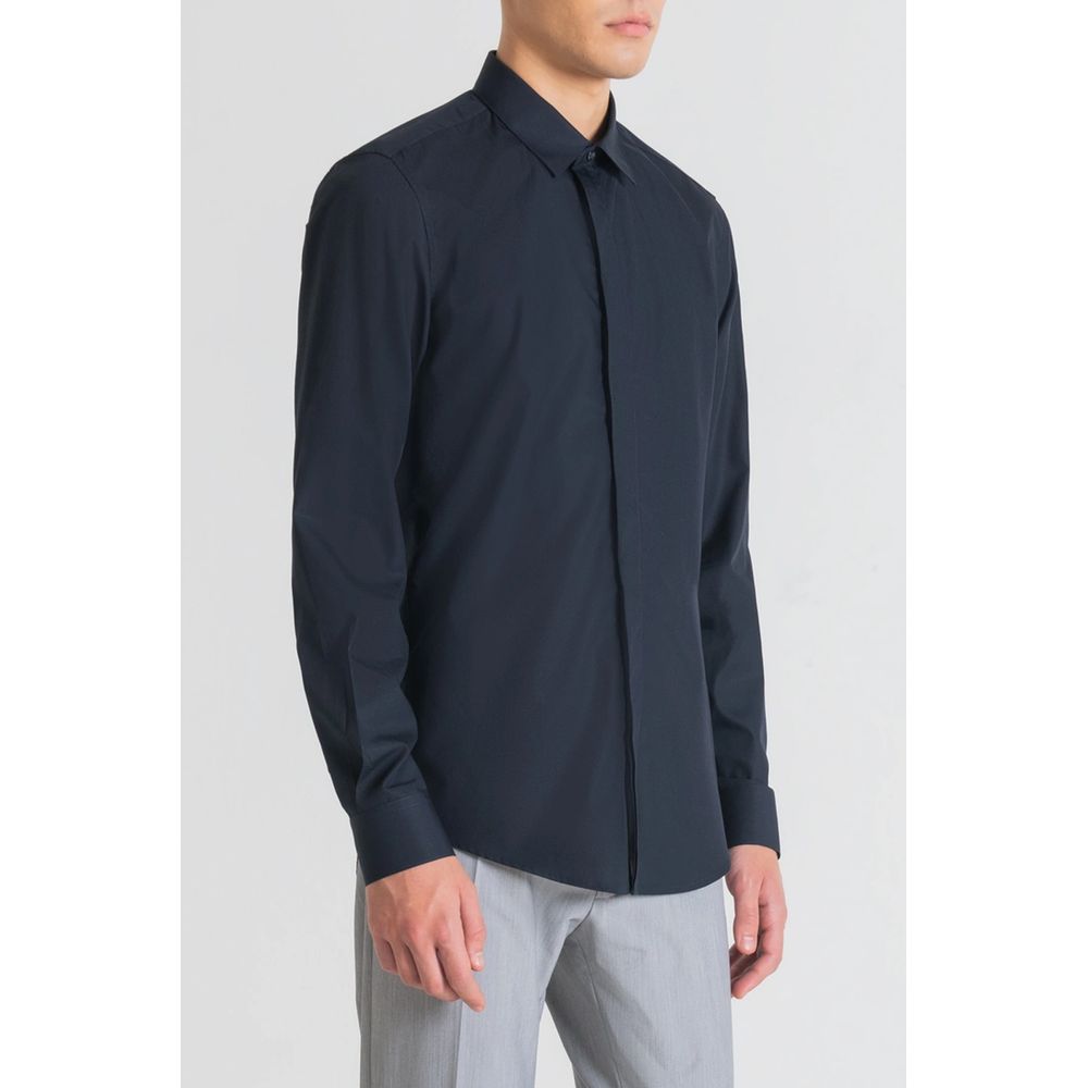 Antony Morato Blue Dress Shirt for Men detail view