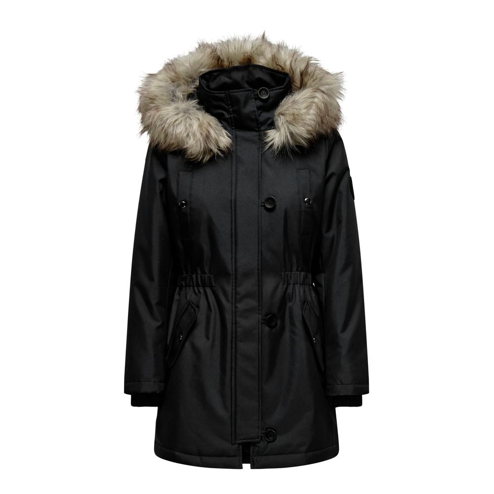 Only Black Parkas for Women