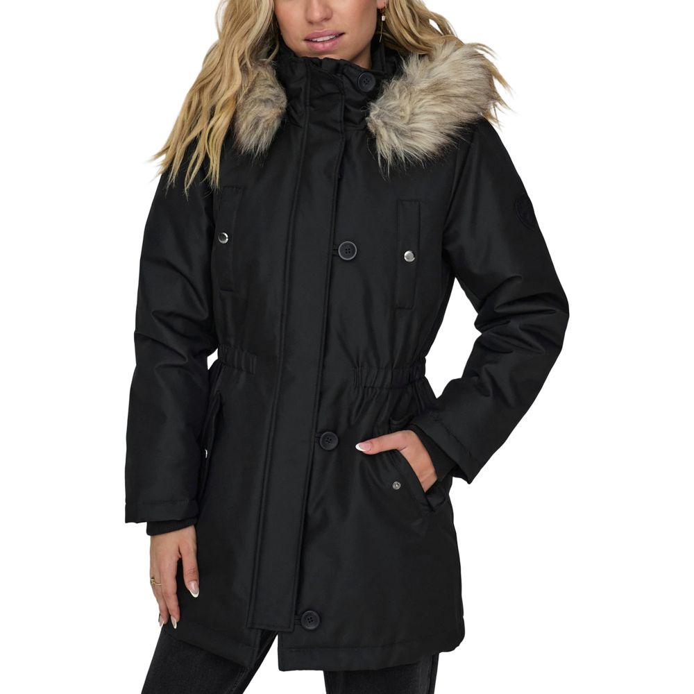 Only Black Parkas for Women detail view