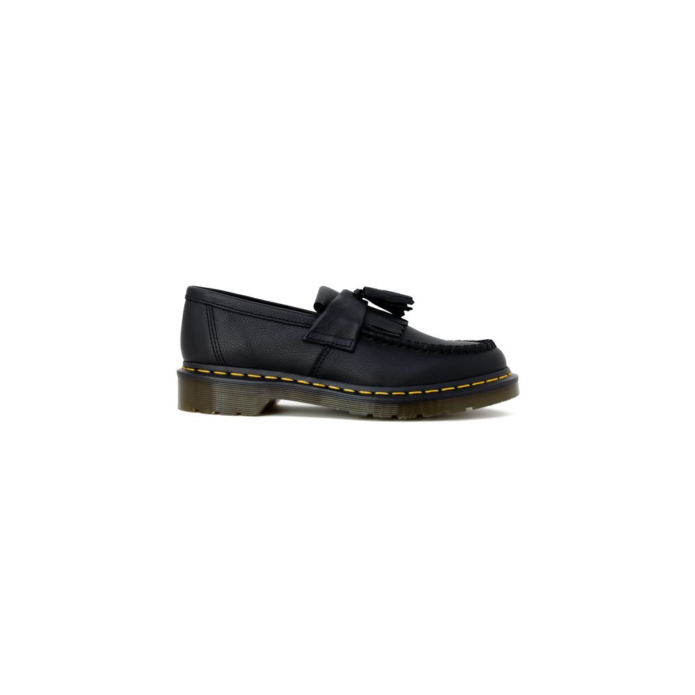 Escarpins plateforme en cuir noir Dr. Martens
