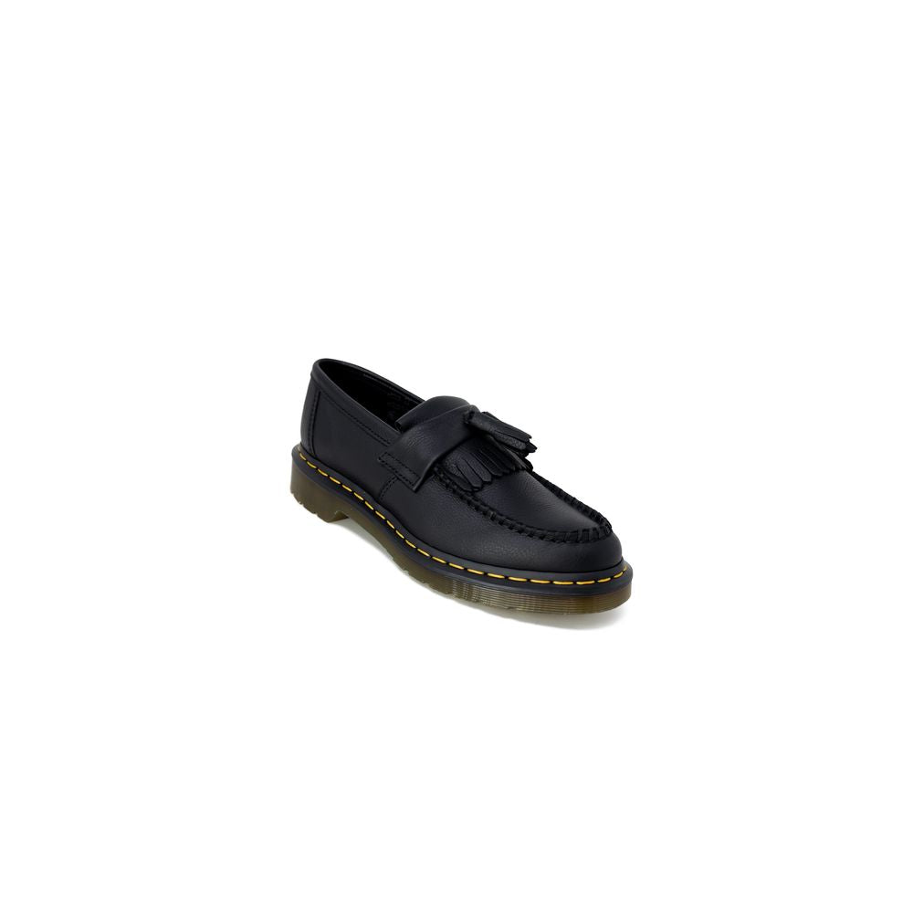 Escarpins plateforme en cuir noir Dr. Martens