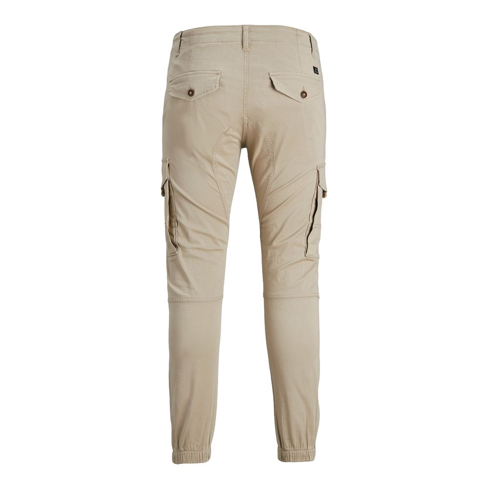 Jack Jones Beige Cargo Pants for Men alternate view
