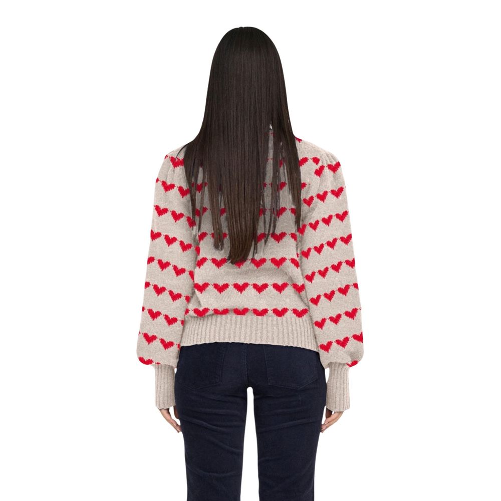 Jacqueline De Yong Beige Sweatshirt for Women detail view