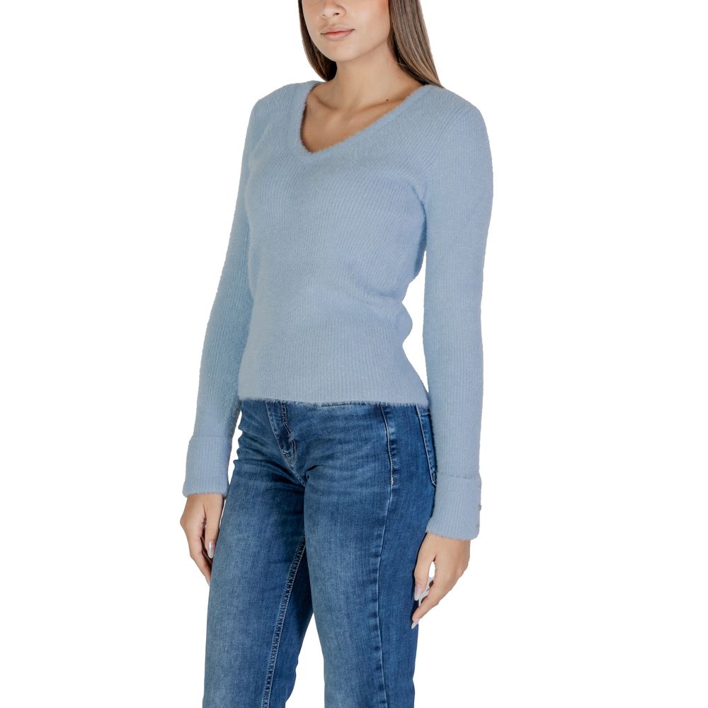Morgan De Toi Blue Sweatshirt for Women side view