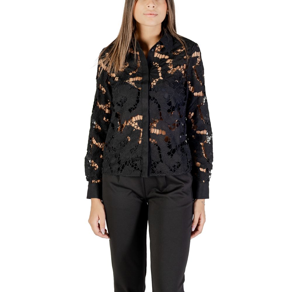 Chemisier Morgan De Toi noir en polyester