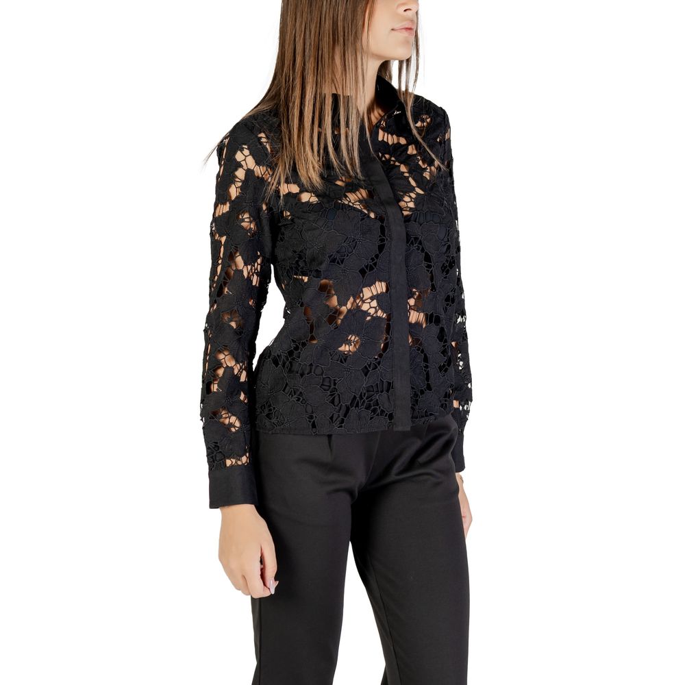 Chemisier Morgan De Toi noir en polyester