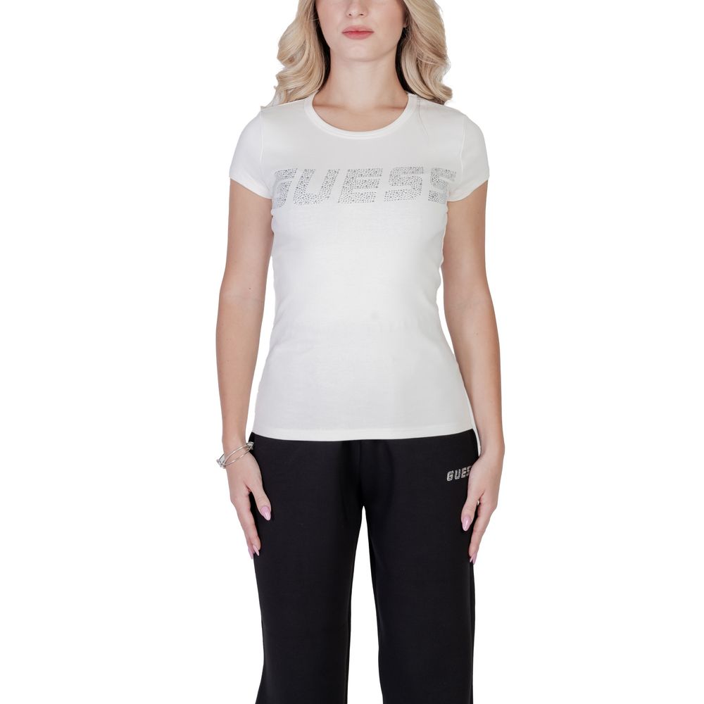 Guess Active White T-Shirt for Women