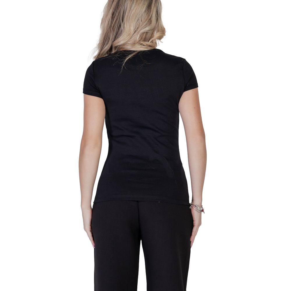 Guess Active Black T-Shirt for Women side view