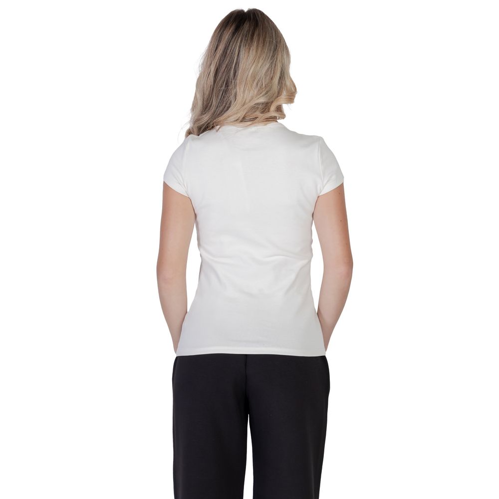 Guess Active White T-Shirt for Women side view