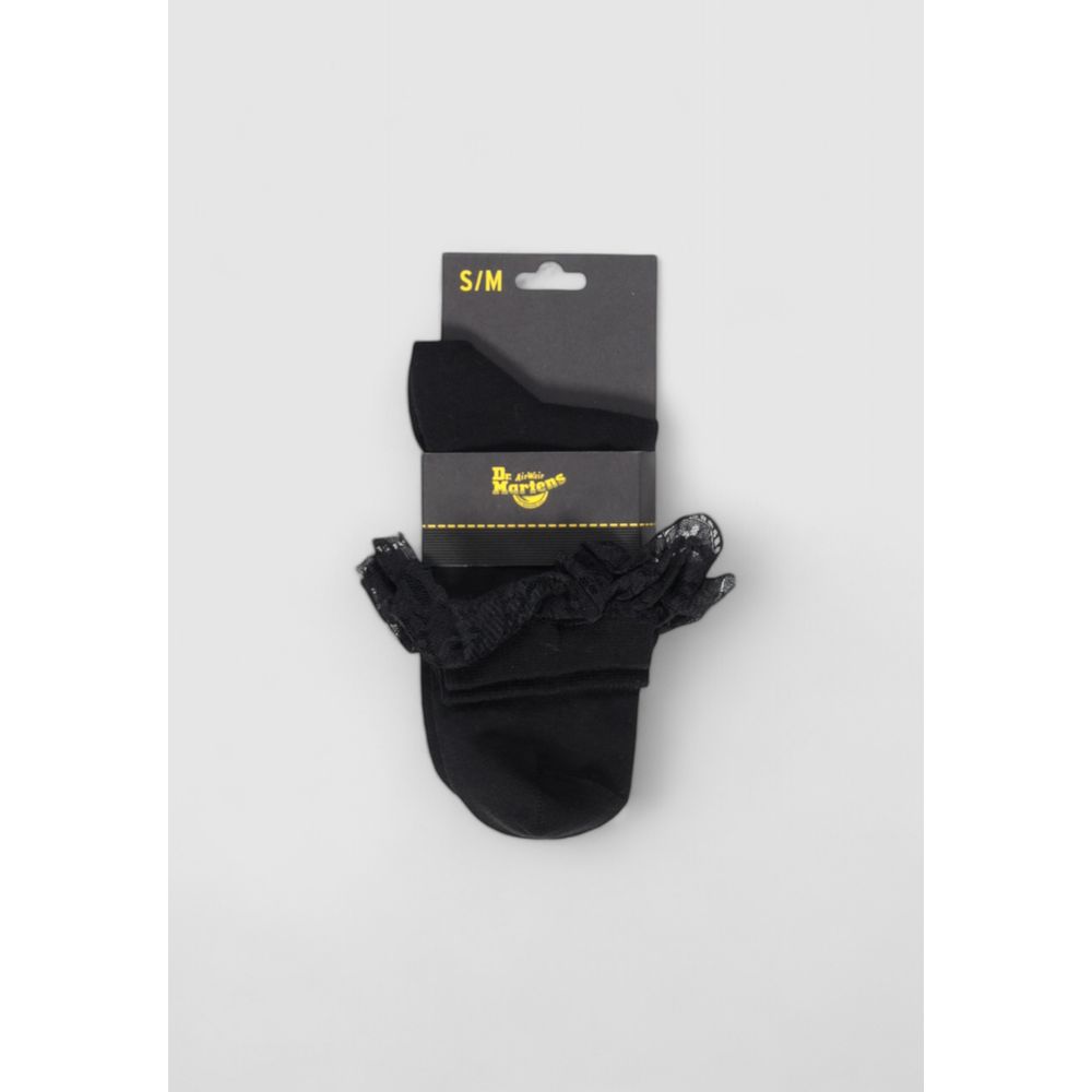 Chaussettes en polyester noires Dr. Martens