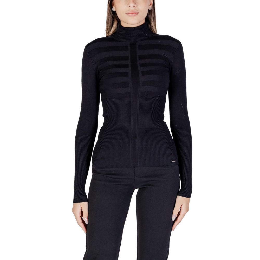 Morgan De Toi Black Turtleneck for Women
