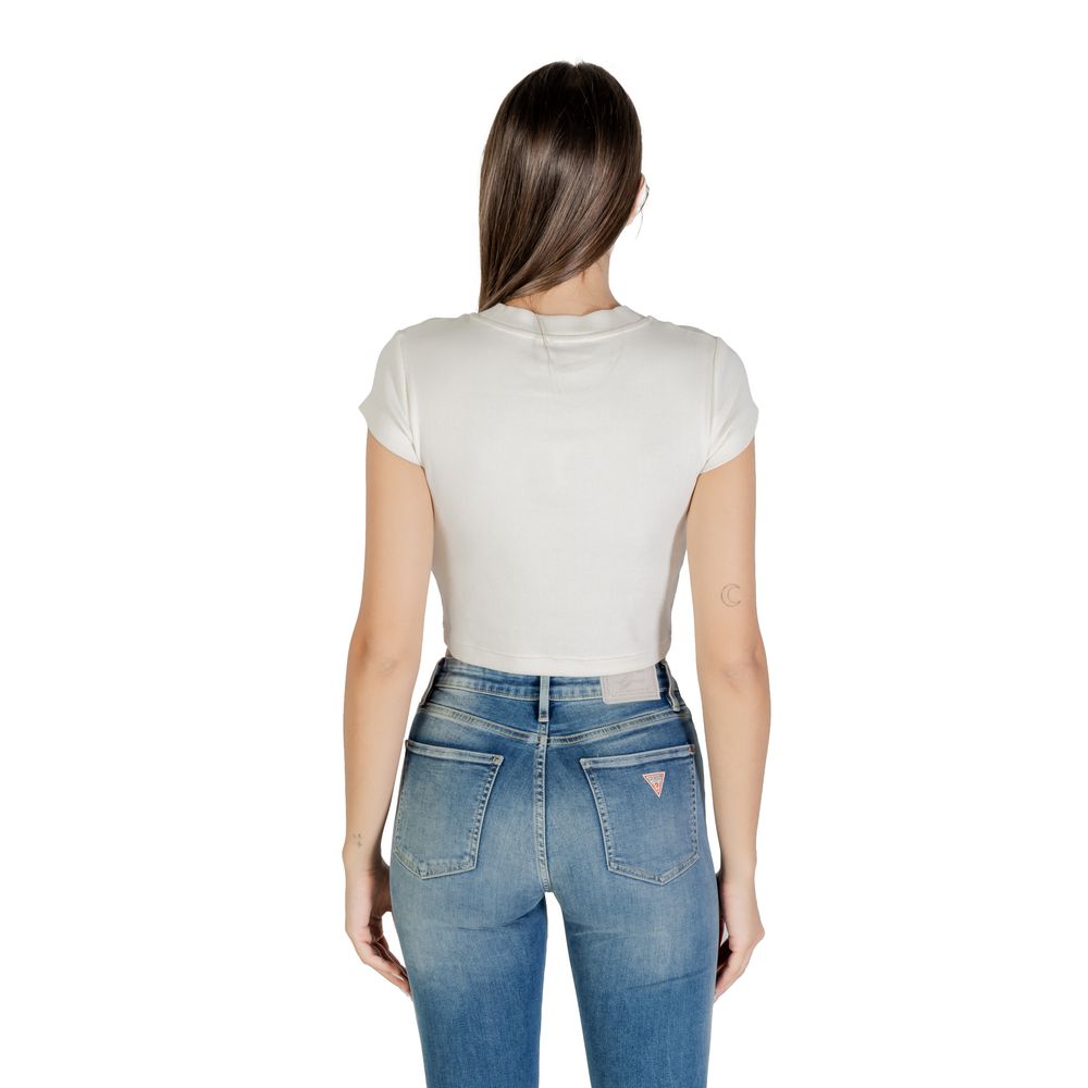 Calvin Klein Jeans White T-Shirt for Women alternate view