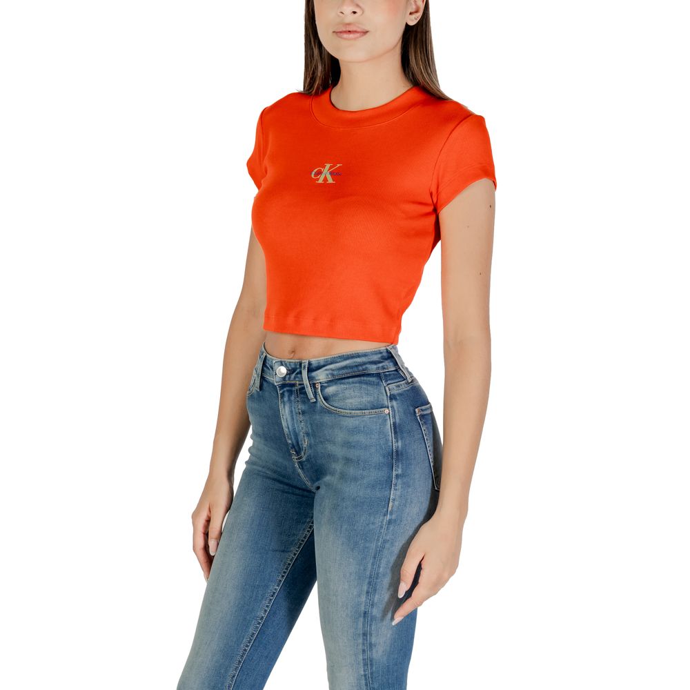 Calvin Klein Jeans Multicolor T-Shirt for Women side view