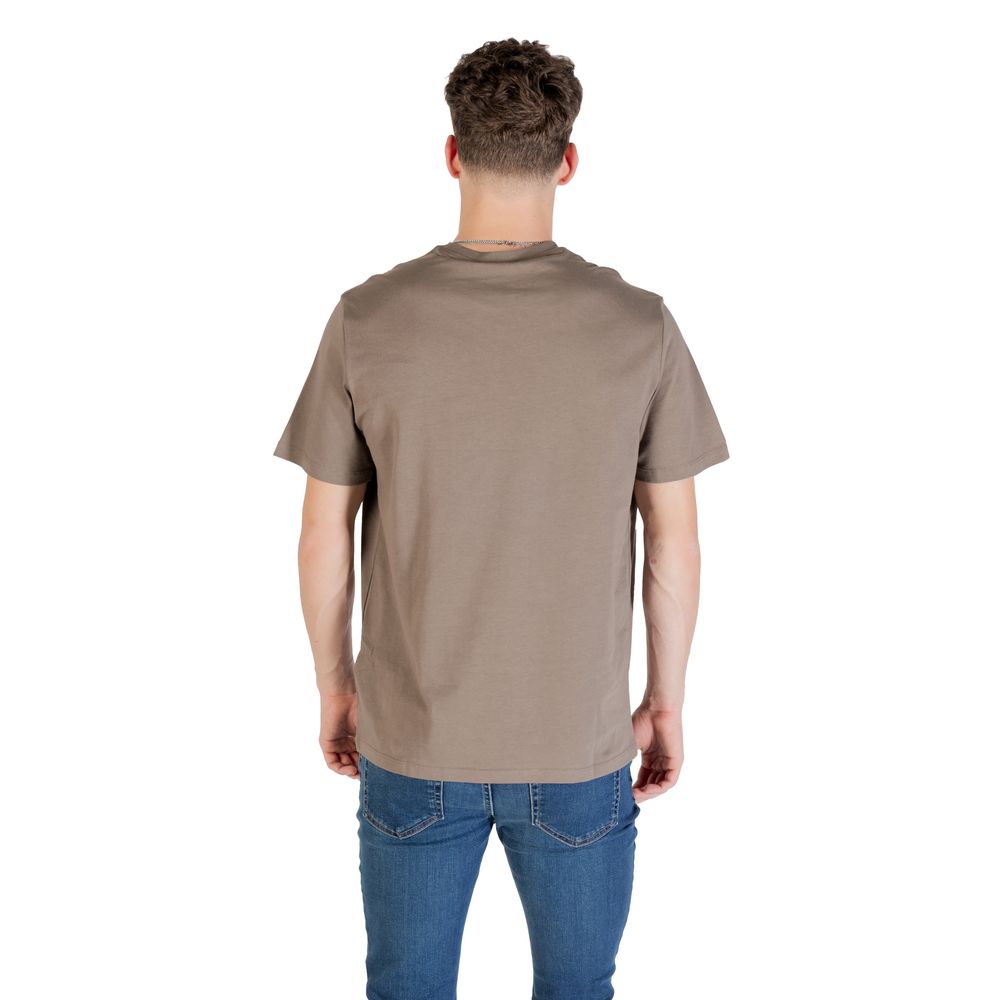 Calvin Klein Jeans Brown T-Shirt for Men alternate view