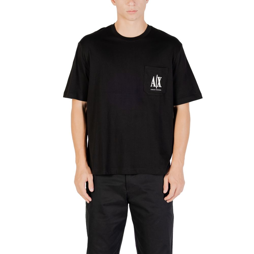 Armani Exchange Black Designer Fashion