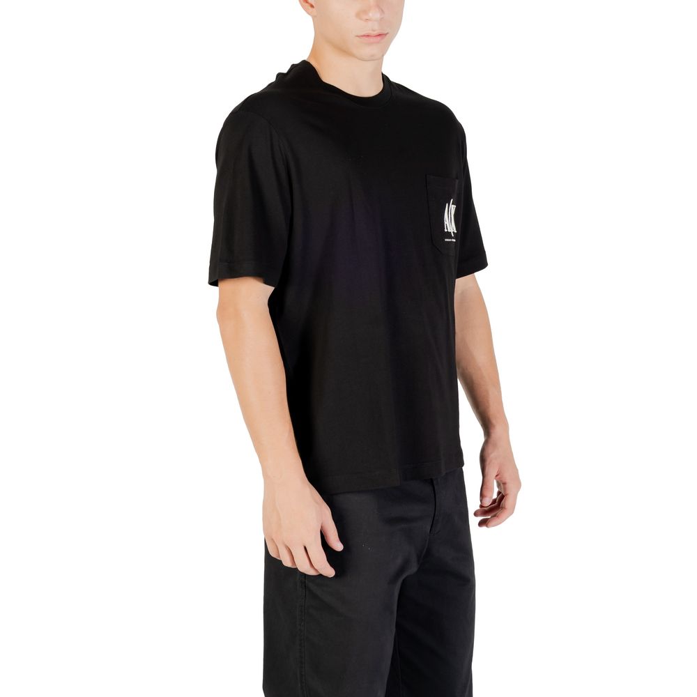 Armani Exchange Black Designer Fashion side view