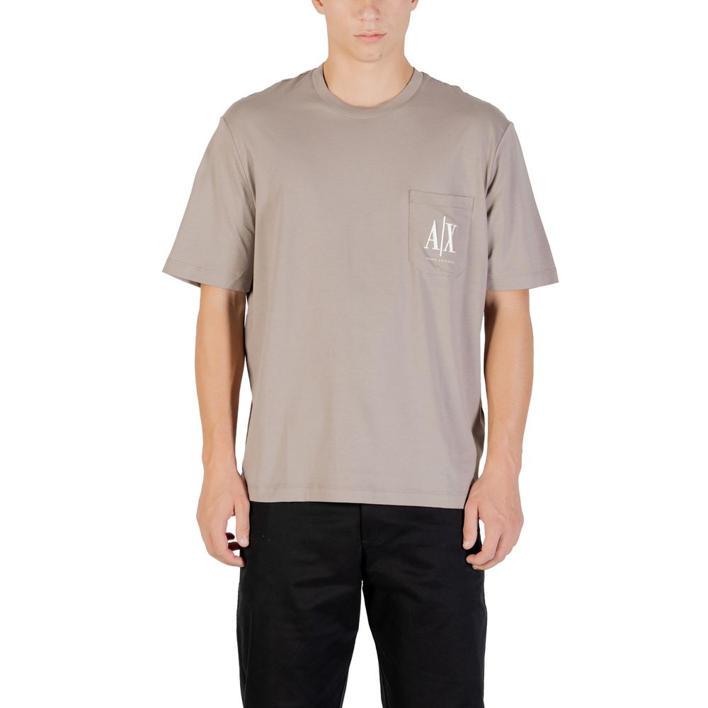 Armani Exchange Brown T-Shirts for Men