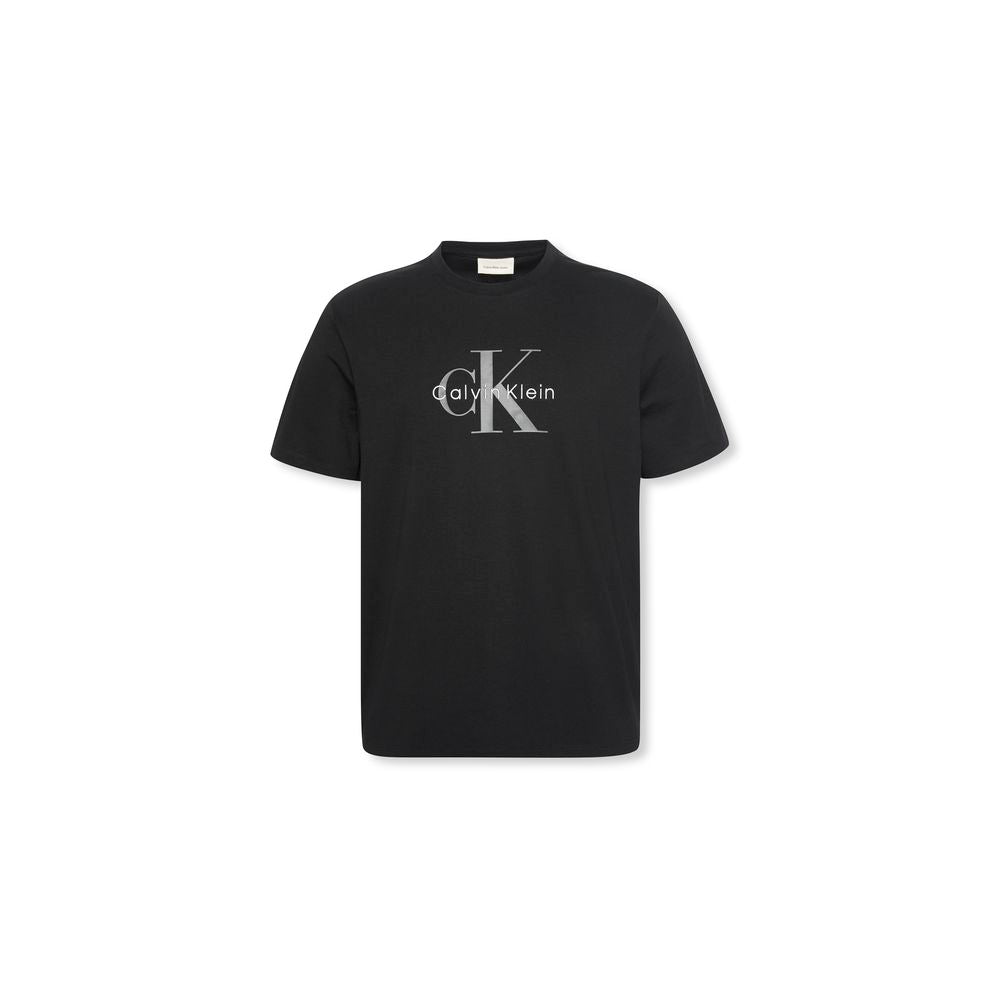 T-shirt en coton noir Calvin Klein Jeans