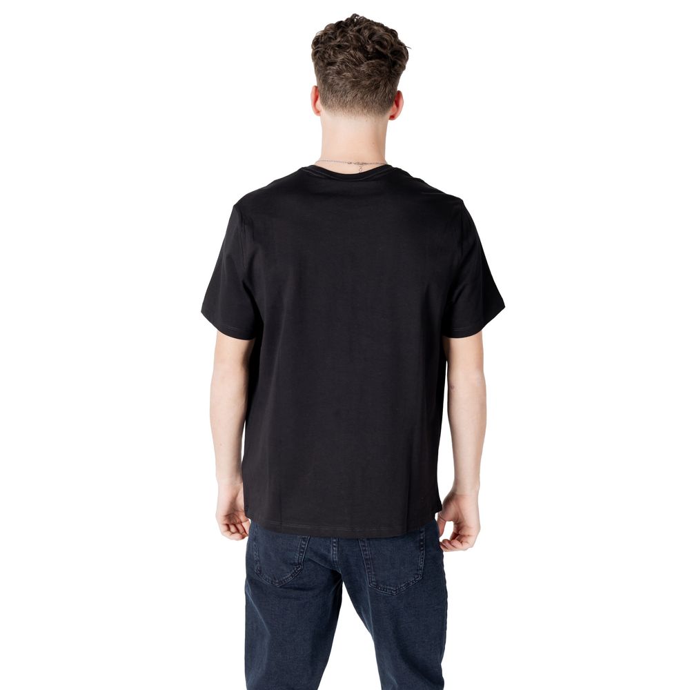 T-shirt en coton noir Calvin Klein Jeans