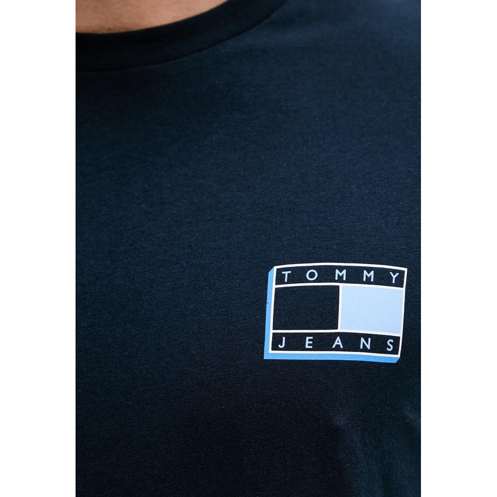 Tommy Hilfiger Jeans Blue T-Shirt for Men side view