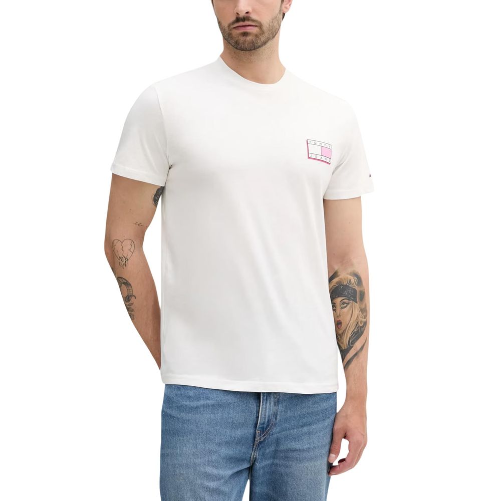 Tommy Hilfiger Jeans White T-Shirt for Men