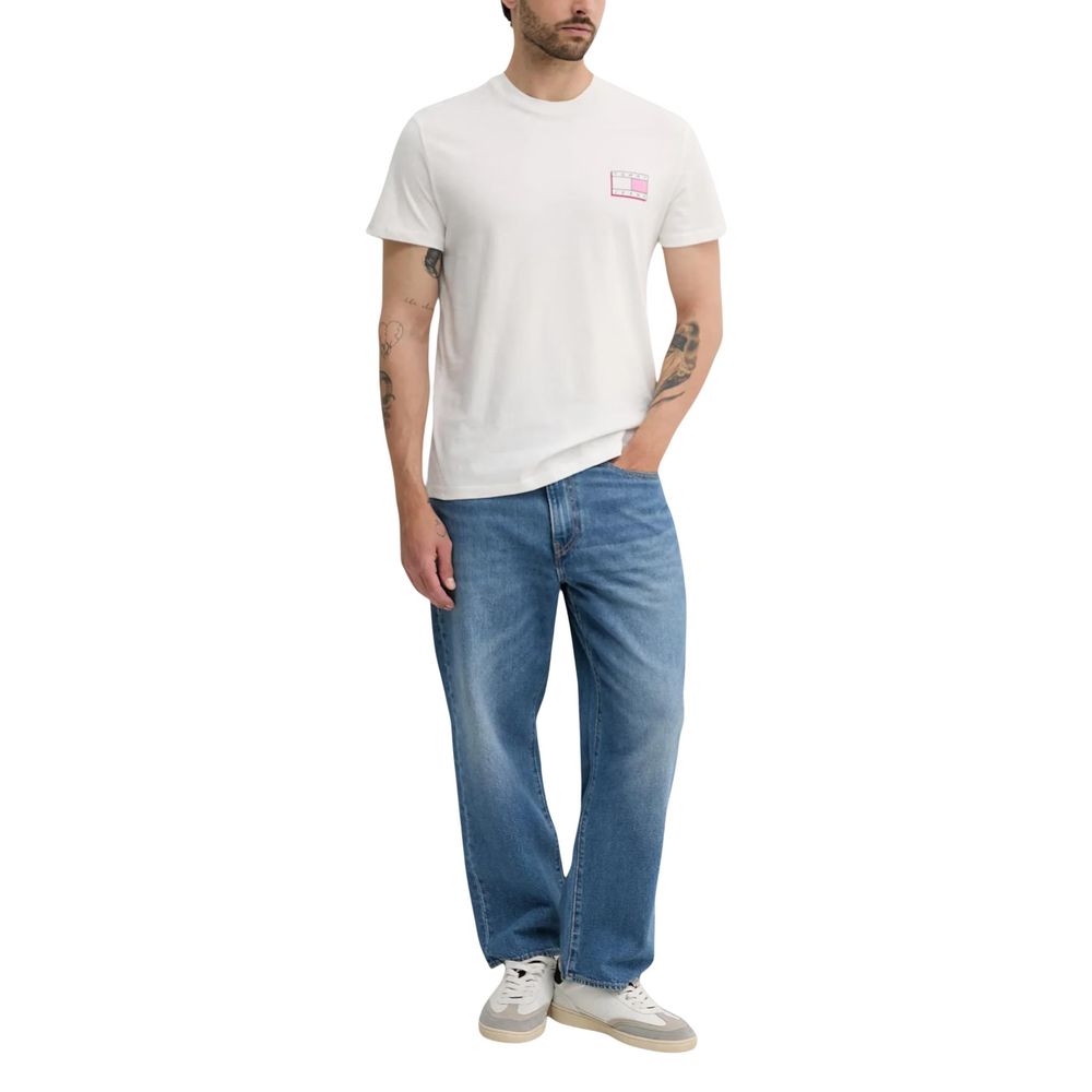 Tommy Hilfiger Jeans White T-Shirt for Men alternate view