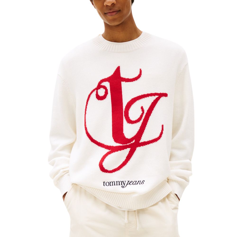 Tommy Hilfiger Jeans White Sweatshirt for Men alternate view