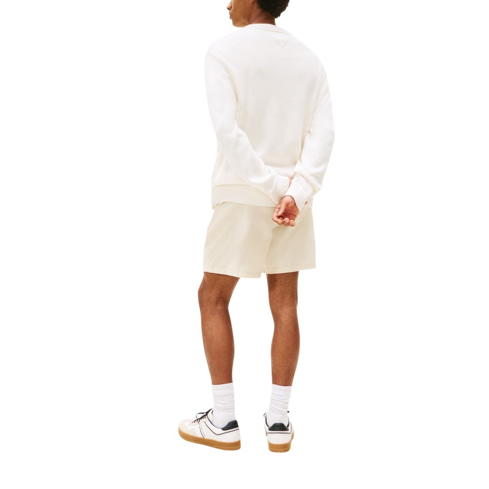 Tommy Hilfiger Jeans White Sweatshirt for Men side view