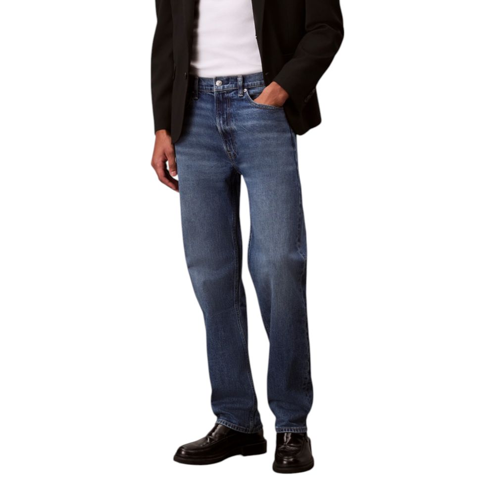 Calvin Klein Jeans Blue Relaxed Fit Jeans for Men