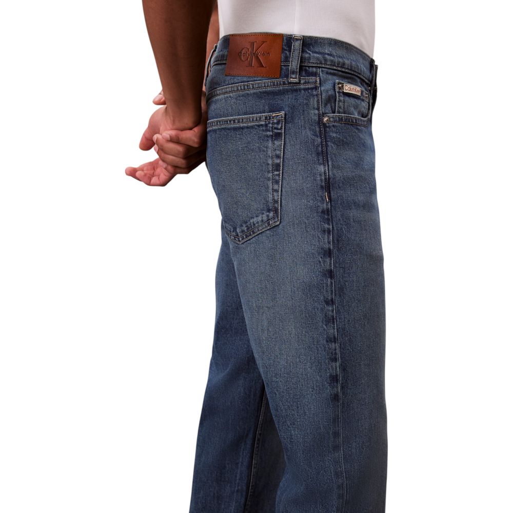 Calvin Klein Jeans Blue Relaxed Fit Jeans for Men additional view