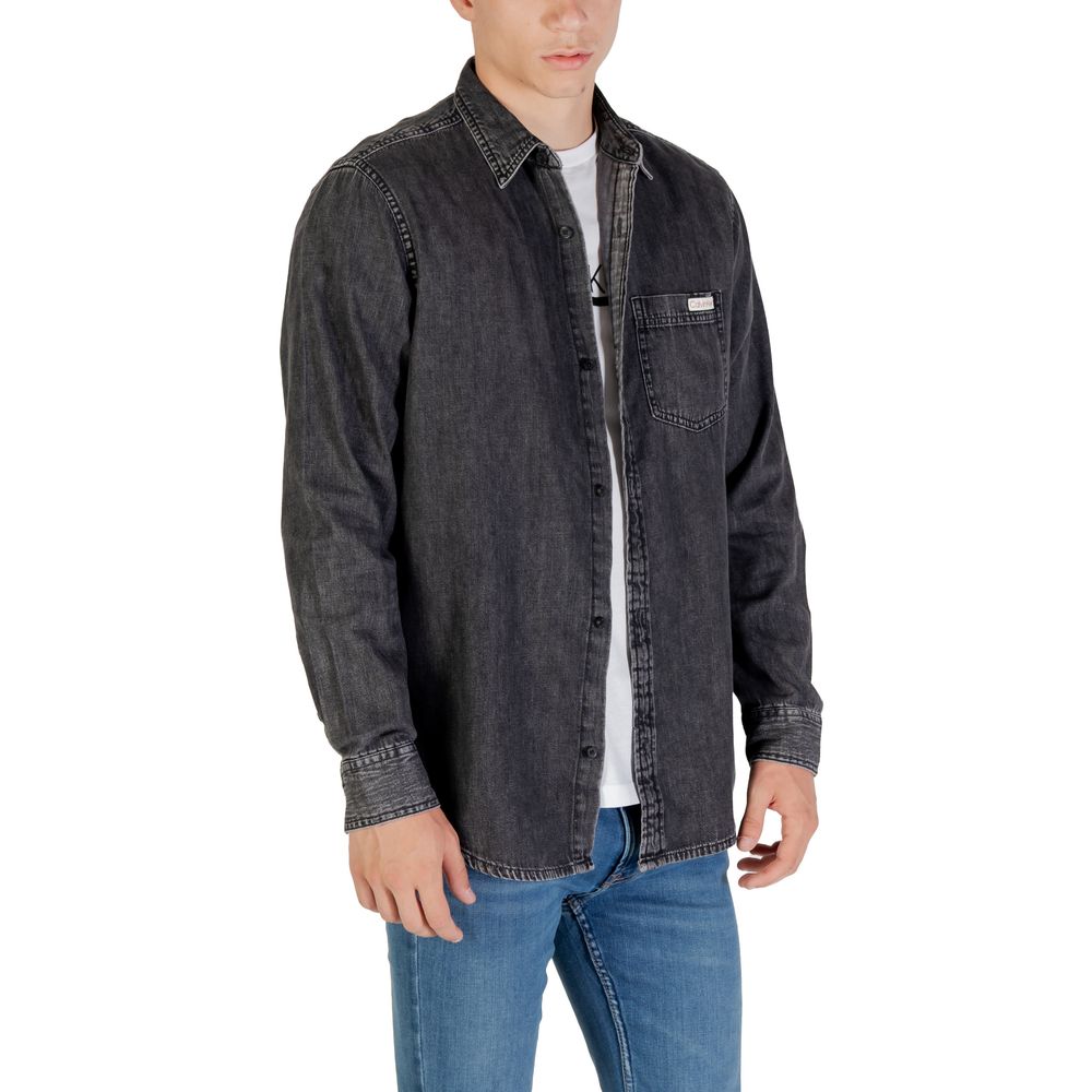 Calvin Klein Jeans Black Denim for Men detail view