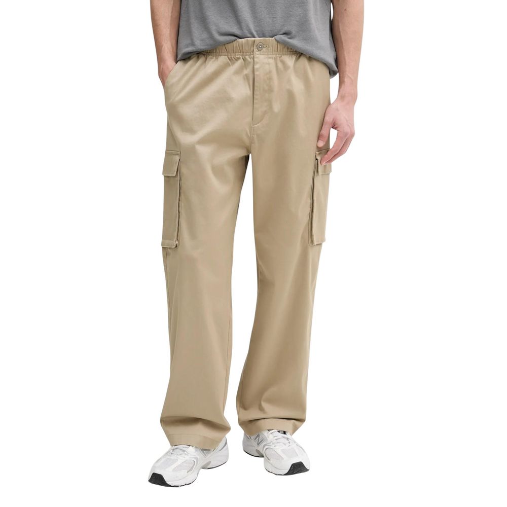 Calvin Klein Jeans Beige Cargo Pants for Men