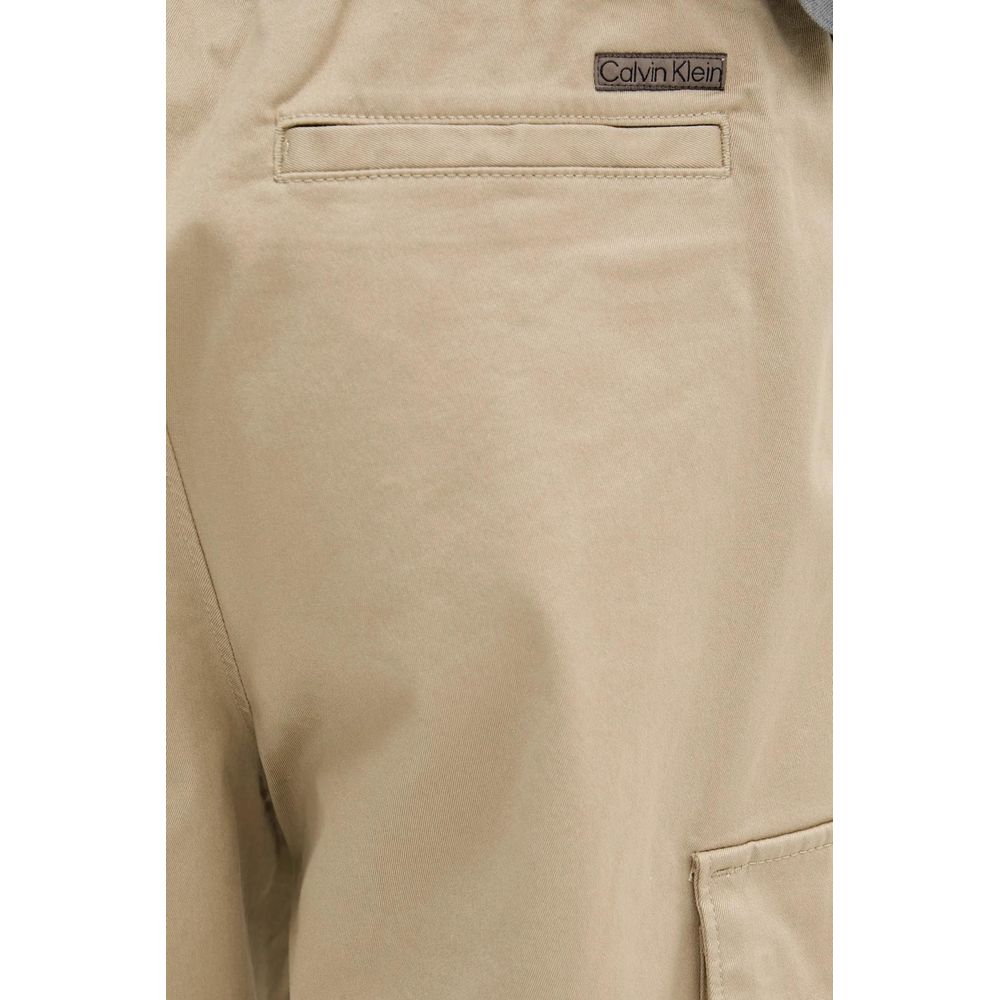 Calvin Klein Jeans Beige Cargo Pants for Men side view