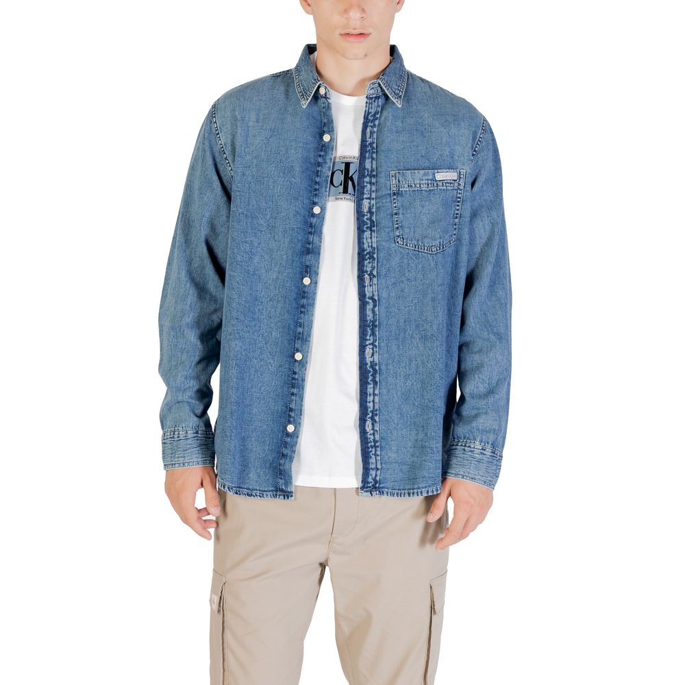 Calvin Klein Jeans Blue Denim for Men detail view