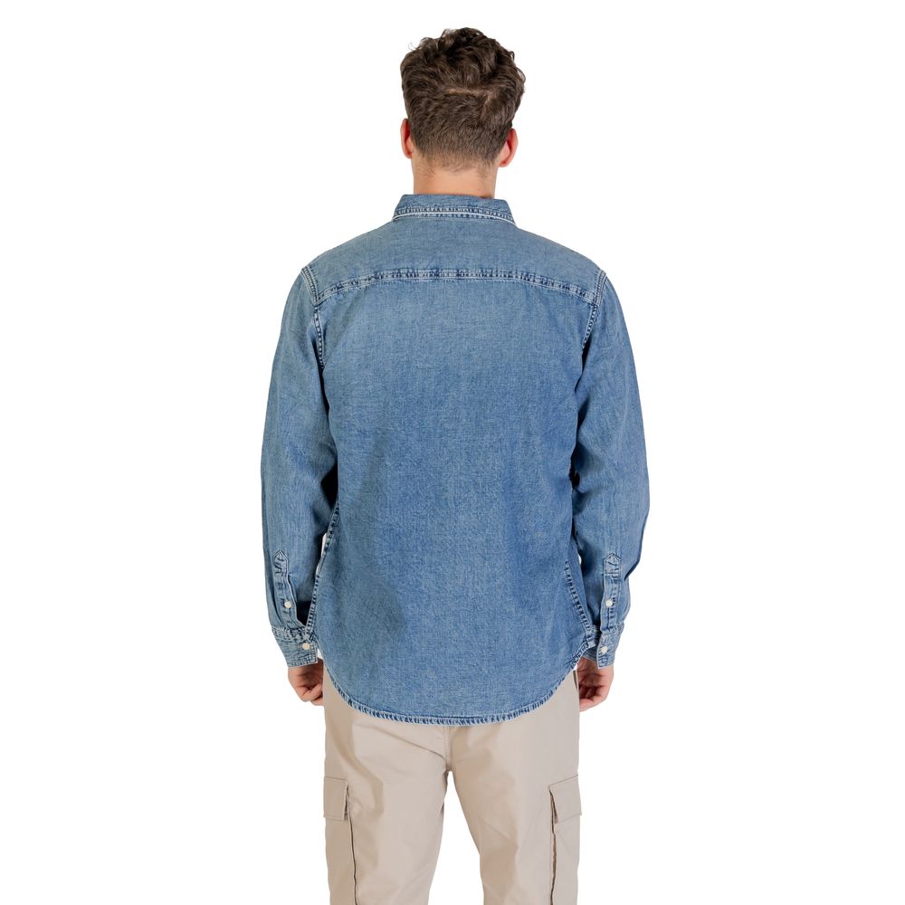 Calvin Klein Jeans Blue Denim for Men side view