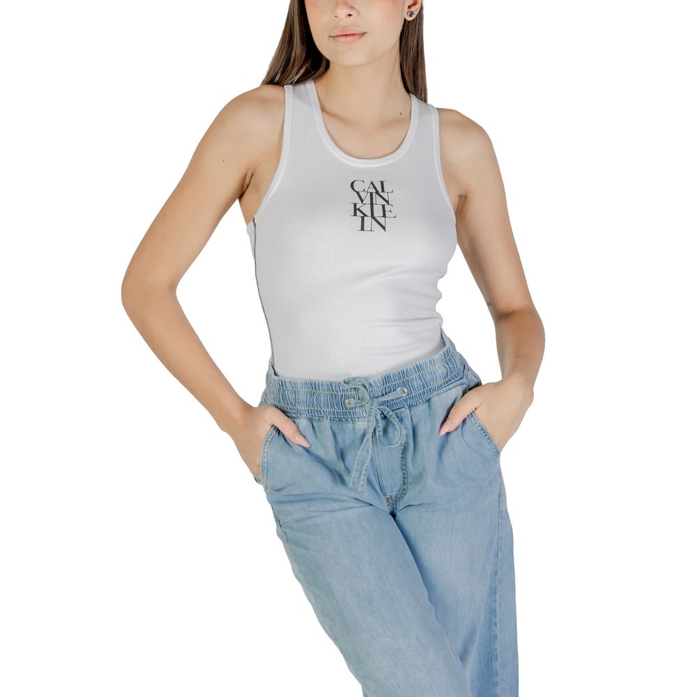 Calvin Klein Jeans White Tops for Women additional view