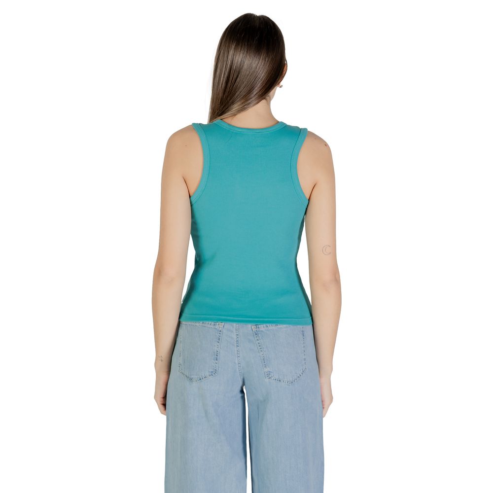 Haut en coton bleu Calvin Klein Jeans