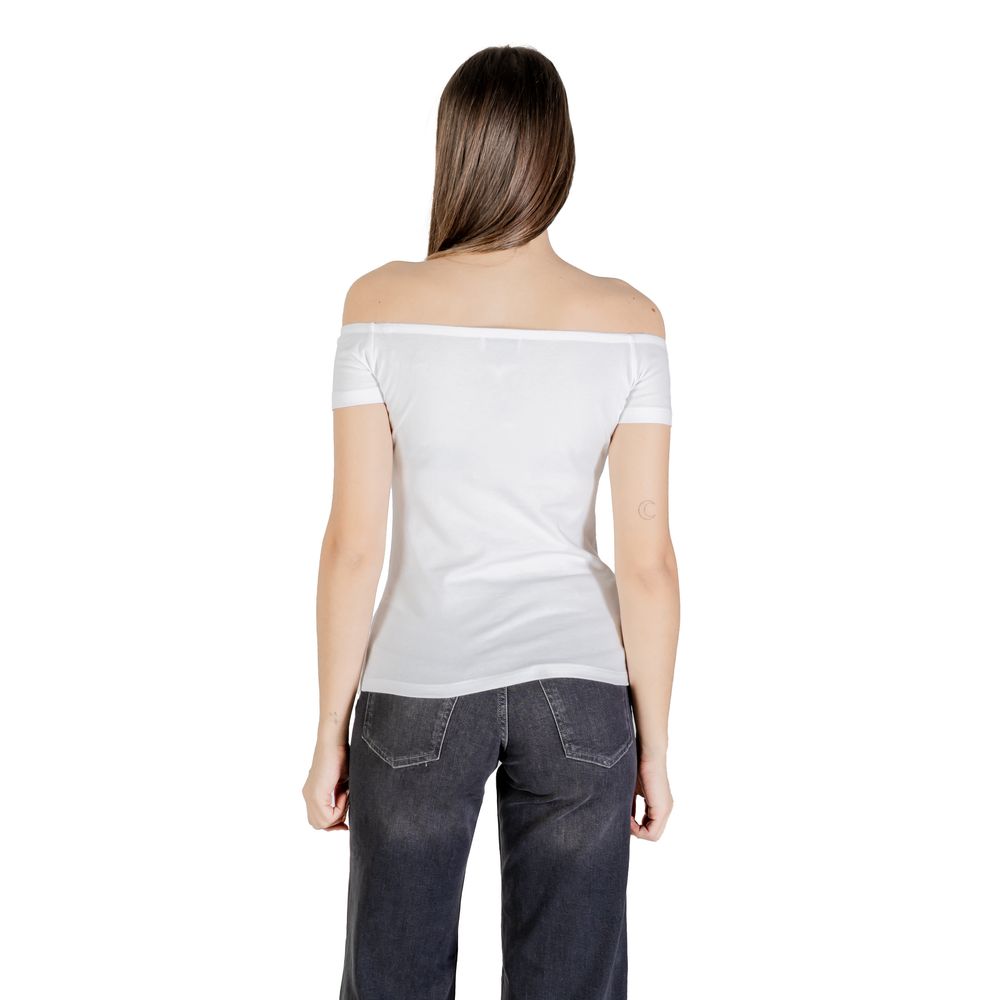 T-shirt en coton blanc Calvin Klein Jeans